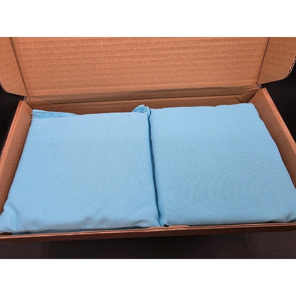 GoSports Light Blue Classic Cornhole Regulation Bean Bags 4 Pack Premium Outdoor - Picture 5 of 5